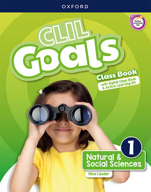 CLIL GOALS NATURAL & SOCIAL SCIENCES 1 (1º EP.) CLASS BOOK PACK (ANDALUSIA)