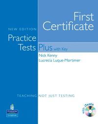 FIRST CERTIFICATE PRACTICE TESTS PLUS WITH KEY +CD