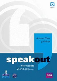 SPEAKOUT INTERMEDIATE WORKBOOK + KEY (CD)