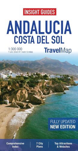 ANDALUCIA & COSTA DEL SOL INSIGHT TRAVEL MAP