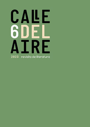 CALLE DEL AIRE Nº 6 REVISTA DE LITERATURA (DICIEMBRE 2023)