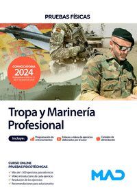 TROPA Y MARINERIA PROFESIONAL PRUEBAS FISICAS 2024