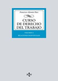 CURSO DE DERECHO DEL TRABAJO VOL.2 (RELACIONES INDIVIDUALES)