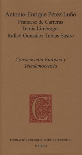 CONSTRUCCIÓN EUROPEA Y TELEDEMOCRACIA