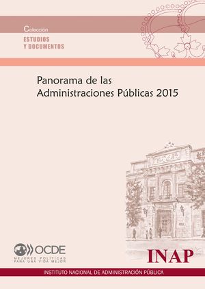 PANORAMA DE LAS ADMINISTRACIONES PUBLICAS 2015