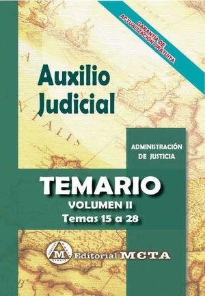 AUXILIO JUDICIAL TEMARIO VOL. II 2019