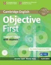 OBJECTIVE FIRST (4TH ED.) WORKBOOK WITH ANSWERS +CD