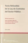TEXTO REFUNDIDO LEY DE CONTRATOS SECTOR PUBLICO 4ªED