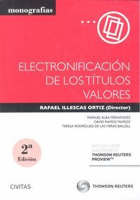 ELECTRONIFICACIÓN DE LOS TÍTULOS VALORES