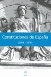 CONSTITUCIONES DE ESPAÑA (1808-1978)