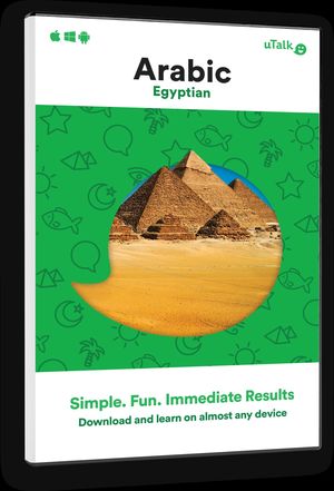 ARABIC EGYTIAN APP UTALK SIMPLE FUN IMMEDIATE RESULTS