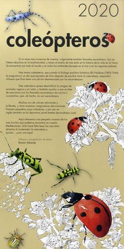 CALENDARIO PARED COLEOPTEROS 2020