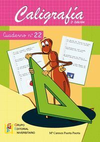 CALIGRAFIA CUADERNO 1 CUADRICULA