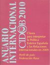 ANUARIO INTERNACIONAL CIDOB 2010