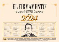 CALENDARIO ZARAGOZANO 2023 MESA VERTICAL (ANILLAS). EL FIRMAMENTO. AA.VV.. 9772605323303 Babel 