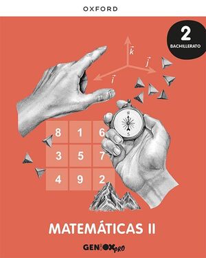 MATEMÁTICAS II 2º BACHILLERATO GENIOX PRO