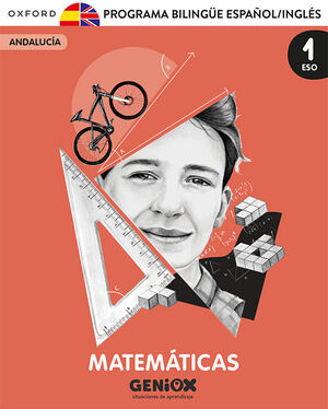 MATEMÁTICAS 1º ESO (GENIOX PACK 2024 ANDALUCIA) PROGRAMA BILINGÜE