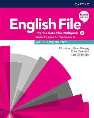 ENGLISH FILE INTERMEDIATE PLUS MULTIPACK A STUDENT'S BOOK A WORKBOOK A WITH ONLINE PRACTICE