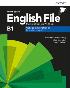 ENGLISH FILE B1 4ªED.STD BOOK AND WORKBOOK WITH KEY PACK