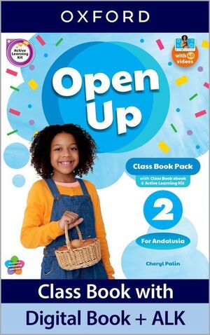 OPEN UP 2º EP CLASS BOOK (ANDALUSIAN EDITION 2023)