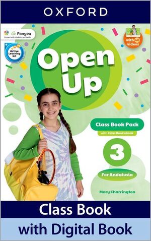 OPEN UP 3º EP CLASS BOOK (ANDALUSIAN EDITION) 2023