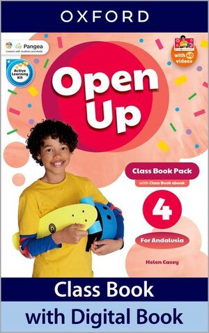 OPEN UP 4º EP CLASS BOOK (ANDALUSIAN EDITION 2023)