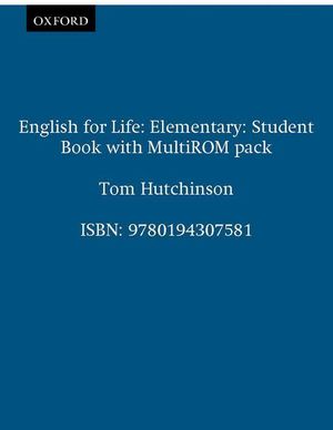ENGLISH FOR LIFE ELEMENTARY STD. BOOK