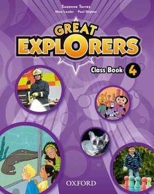 GREAT EXPLORERS 4 CLASS BOOK PACK