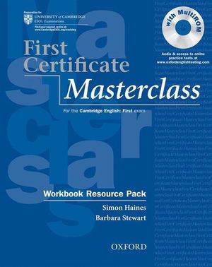 FIRST CERTIFICATE MASTERCLASS WORBOOK 2008