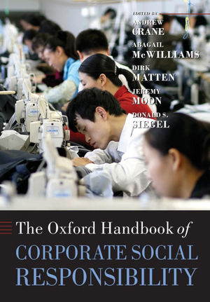 THE OXFORD HANDBOOK OF CORPORATE SOCIAL RESPONSIBILITY