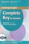 COMPLETE KEY FOR SCHOOLS WORKBOOK WITH ANSWERS WITH AUDIO CD