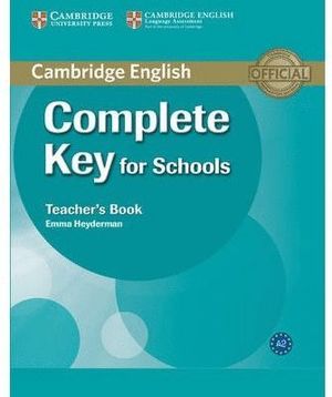 COMPLETE KEY FOR SCHOOLS TEACHER'S BOOK