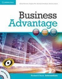 BUSINESS ADVANTAGE INTERMEDIATE STUDENT'S BOOK WITH DVD