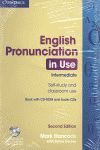ENGLISH PRONUNCIATION IN USE INTERMEDIATE WITH ANSWERS, AUDIO CDS (4) AND CD-ROM