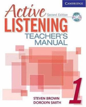 ACTIVE LISTENING 1 TEACHER'S MANUAL WITH AUDIO CD 2ND EDITION