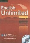 ENGLISH UNLIMITED STARTER A1 SELF-STUDY (WORKBOOK WITH DVD)