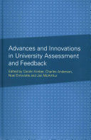 ADVANCES AND INNOVATIONS IN UNIVERSITY ASSESSMENT AND FEEDBACK