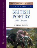 THE FACTS OF FILE COMPANION TO BRITISH POETRY