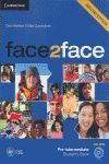 FACE2FACE PRE-INTERMEDIATE STUDENT'S BOOK WITH DVD-ROM 2ND EDITION