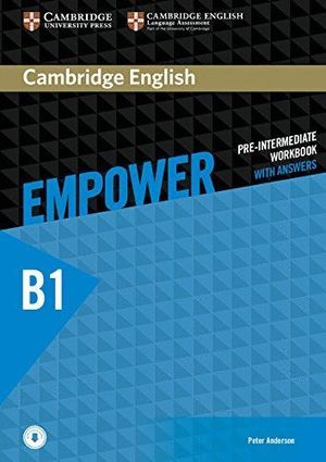 EMPOWER PRE-INTERMEDIATE WORKBOOK WITH ANSWERS (B1)