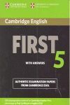 CAMBRIDGE ENGLISH FIRST 5 STUDENT'S BOOK WITH ANSWERS