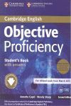 OBJECTIVE PROFICIENCY STUDENT'S BOOK WITH ANSWERS