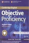 OBJECTIVE PROFICIENCY STUDENT'S BOOK WITH ANSWERS WITH DOWNLOADAB