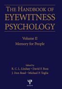 THE HANDBOOK OF EYEWITNESS PSYCHOLOGY - 2 VOLUME SET