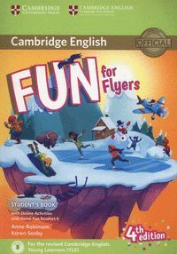 FUN FOR FLYERS STUDENT'S BOOK WITH ONLINE ACTIVITIES WITH AUDIO AND HOME FUN BOO