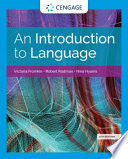 AN INTRODUCTION TO LANGUAGE