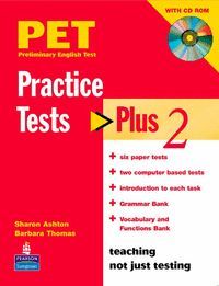 PRACTICE TESTS PLUS 2: BOOK WITH CD-ROM