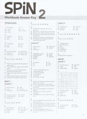 SPIN 2 EJERCICIOS+KEY