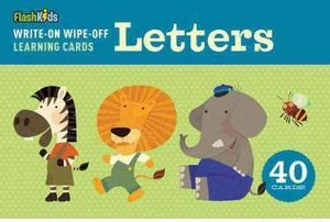 WRITE-ON WIPE-OFF LEARNING CARDS: LETTERS