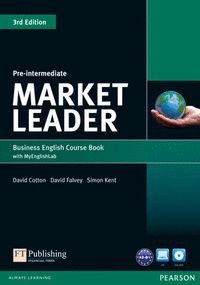 MARKET LEADER 3RD EDITION PRE-INTERMEDIATE COURSEBOOK WITH DVD-ROM ANDMY ENGLISH